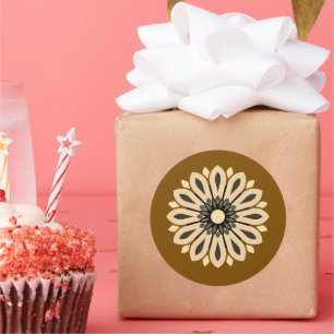 MUTTER, MUTTER, FRAUEN, GEBURTSTAG, GESCHENK SILBE RUNDER AUFKLEBER