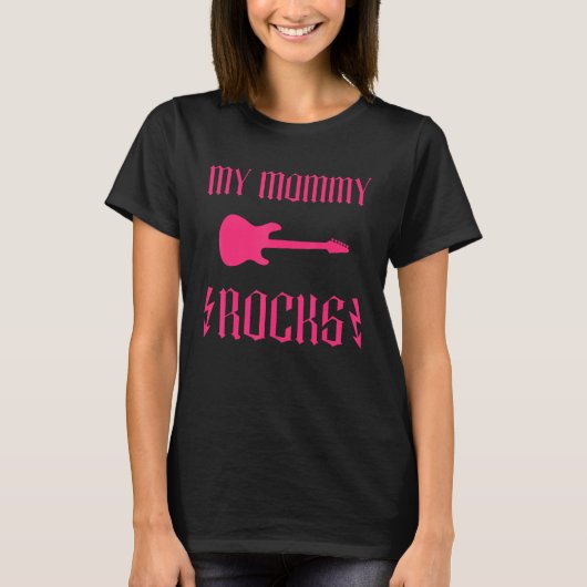 Mutter Mutter Mama Mama Mama Rocks Valentine Day M T-Shirt (Vorderseite)