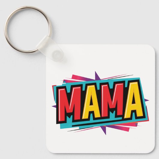 Mutter Mutter Schlüsselanhänger (Vorderseite)