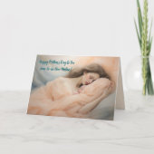 MUTTER-MUTTER-TAGESKARTE DANKESKARTE (Vorderseite)