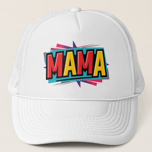 Mutter Mutter Truckerkappe (Vorderseite)