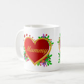 Mutter - Muttertag Kaffeetasse (Vorderseite Links)