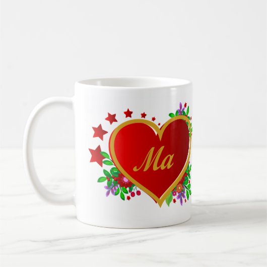 Mutter - Muttertag Kaffeetasse (Links)