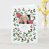 Mutter, Muttertag, Rose Karte (Gelbe Blume)