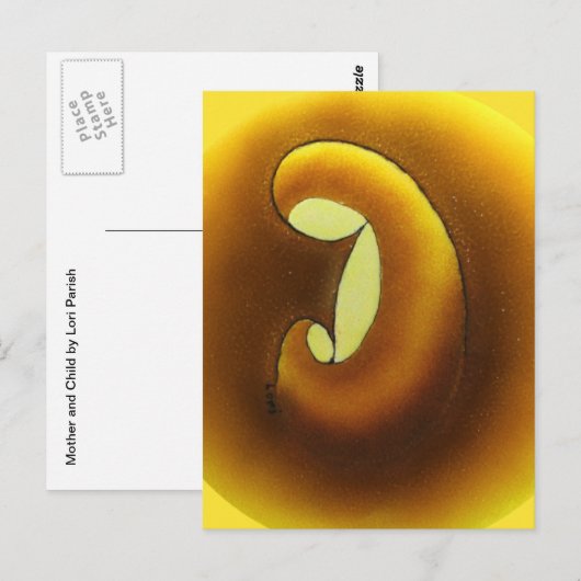 Mutter n Kind ~ Postkarte (Vorne/Hinten)