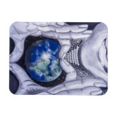 Mutter Natur am Erden Magnet (Horizontal)