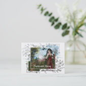 Mutter Natur-große Fantasie-Visitenkarten Visitenkarte (Stehend Vorderseite)