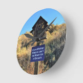 Mutter Natur, Grouch Spaß Runde Wanduhr (Winkel)