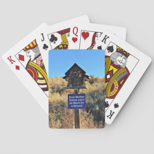Mutter Natur, Grouch Spaß Spielkarten (Rückseite)