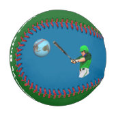 Mutter Natur hält Fledermäuse immer an Baseball (Vorderseite Links)