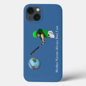 Mutter Natur hält Fledermäuse immer an Case-Mate iPhone Hülle (Rückseite)