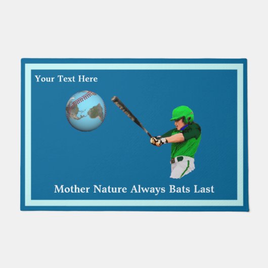 Mutter Natur hält Fledermäuse immer an Fußmatte (Vorderseite)