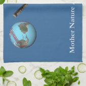 Mutter Natur hält Fledermäuse immer an Handtuch (Gefaltet)