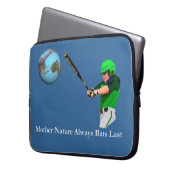 Mutter Natur hält Fledermäuse immer an Laptopschutzhülle (Vorderseite Links)