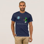 Mutter Natur hält Fledermäuse immer an T-Shirt (Vorne ganz)