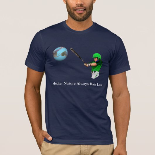 Mutter Natur hält Fledermäuse immer an T-Shirt (Vorderseite)