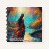 Mutter Natur Hardcover Notizblock (Vorderseite)
