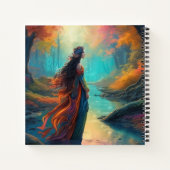 Mutter Natur Hardcover Notizblock (Rückseite)
