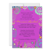 MUTTER NATUR jüdisches Baby, das Einladung nennt