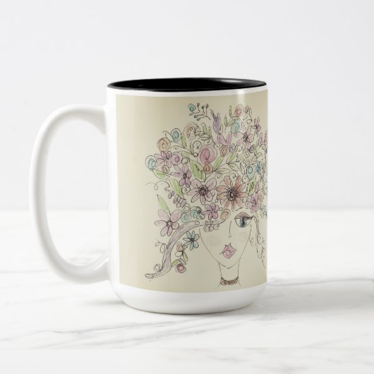 Mutter Natur Kaffee Tasse (Links)