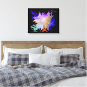 Mutter Natur mit Pferd Leinwanddruck (Insitu (Schlafzimmer))
