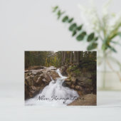 Mutter Natur, New Hampshire Postkarte (Stehend Vorderseite)
