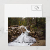 Mutter Natur, New Hampshire Postkarte (Vorne/Hinten)