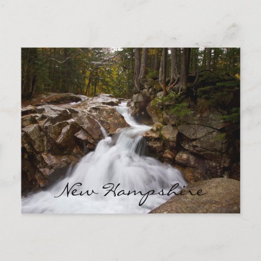 Mutter Natur, New Hampshire Postkarte (Vorderseite)