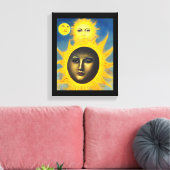 Mutter Natur New Sun Original Fantasy Art Leinwanddruck (Insitu (Wohnzimmer))