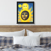 Mutter Natur New Sun Original Fantasy Art Leinwanddruck (Insitu (Schlafzimmer))