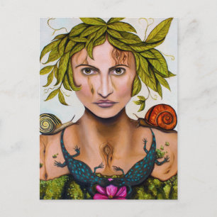 Mutter Natur Postkarte