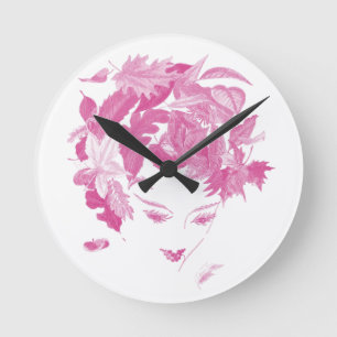 Mutter Natur Runde Wanduhr