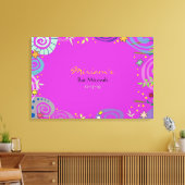 MUTTER NATUR SCHWIMMBAD Mitzvah Unterschrift an Bo Leinwanddruck (Insitu (Wohnzimmer))