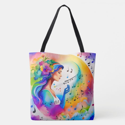 Mutter Natur Tote Beutel Tasche (Rückseite)