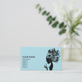 Mutter Natur Visitenkarte (Stehend Vorderseite)