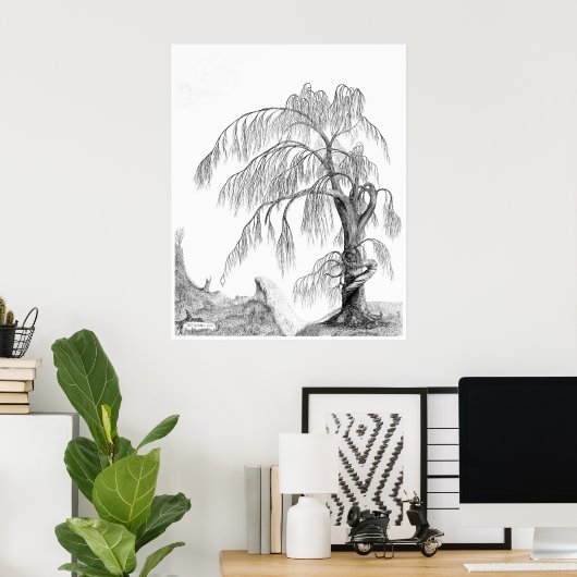 "Mutter Natur" von Jeff Camden Poster (Heimbüro)