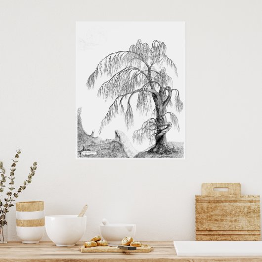 "Mutter Natur" von Jeff Camden Poster (Küche)