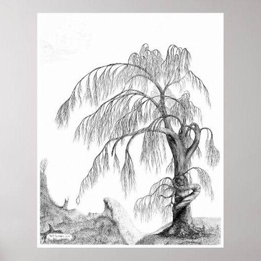 "Mutter Natur" von Jeff Camden Poster (Vorne)