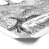 "Mutter Natur" von Jeff Camden Poster (Ecke)