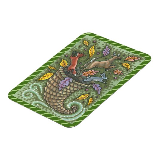 MUTTER NATUR, WOODSY CORNUCOPIA MAGNET (Linke Seite)