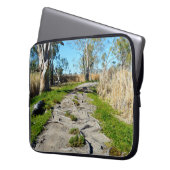 Mutter Natures Footpath, Riverland Australien, Laptopschutzhülle (Vorderseite Links)
