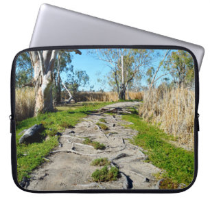 Mutter Natures Footpath, Riverland Australien, Laptopschutzhülle