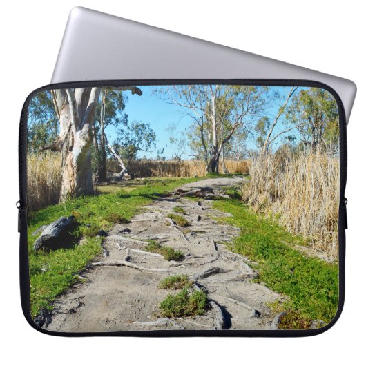 Mutter Natures Footpath, Riverland Australien, Laptopschutzhülle (Vorderseite)