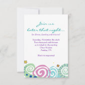 MUTTER NATURSCHWIMMBAD Bar Mitzvah Party Card Einladung (Vorderseite)