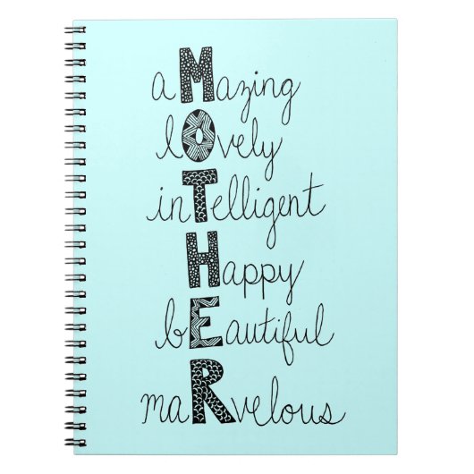 MUTTER NOTIZBLOCK (Vorderseite)