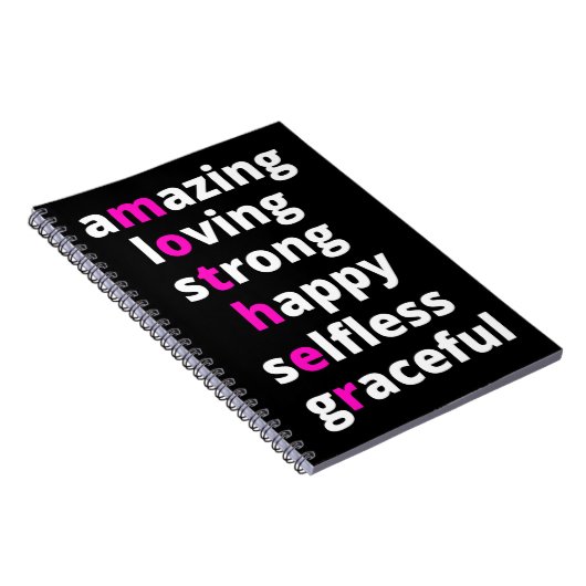 Mutter Notizblock (Rechte Seite)