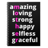 Mutter Notizblock (Vorderseite)