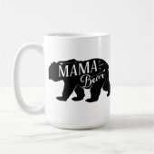 Mutter Novelty Bear Funny Retro Kaffeetasse (Links)