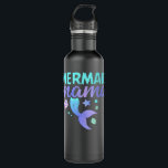 Mutter Oma Mermaid Mama Geburtstagsparty Outfit2 Edelstahlflasche<br><div class="desc">Mutter Oma Mermaid Mama Geburtstagsparty Outfit247 Mama Großmutter</div>