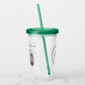 Mutter Opossum u. Familien-wiederverwendbare Acryltrinkbecher (Links)